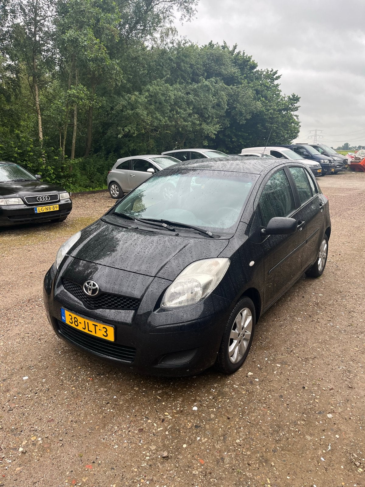 Toyota Yaris 1.0 12V Vvt-i 5DR Terra 2009 Zwart, Auto's, Toyota, Bedrijf, Yaris, ABS, Airbags, Airconditioning, Alarm, Boordcomputer