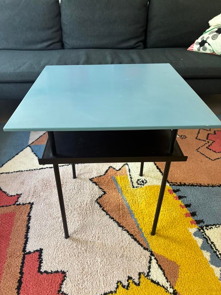 Wim Rietveld voor Auping tafel, 45 tot 60 cm, Minder dan 55 cm, Rond, Ophalen of Verzenden