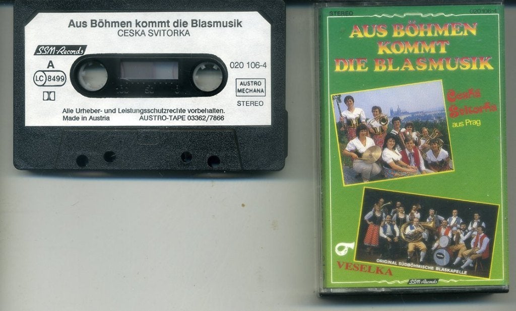 Aus Böhmen kommt die blasmusik Ceska Svitorka & Veselka ZGAN, Wereldmuziek, 1 bandje, Ophalen of Verzenden, Zo goed als nieuw