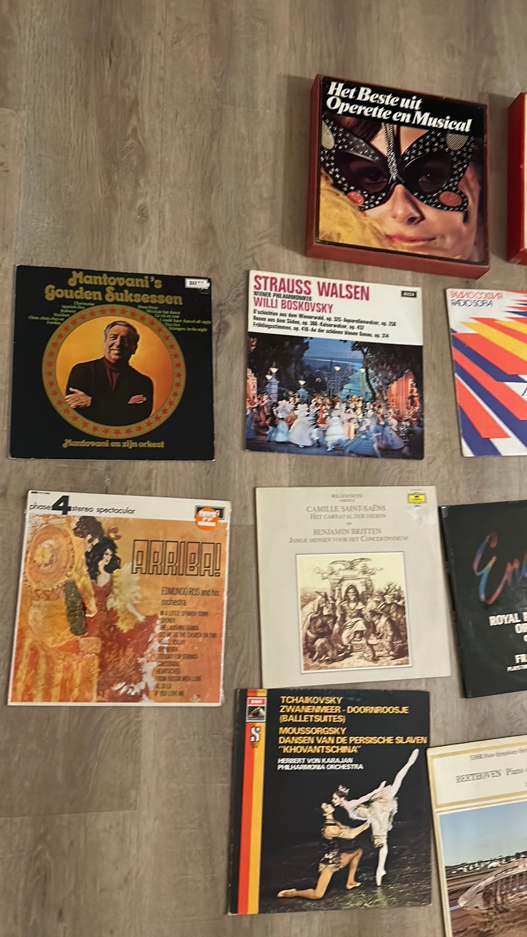 Diverse elpees, klassieke muziek, Ophalen, Gebruikt, Overige formaten, Overige typen