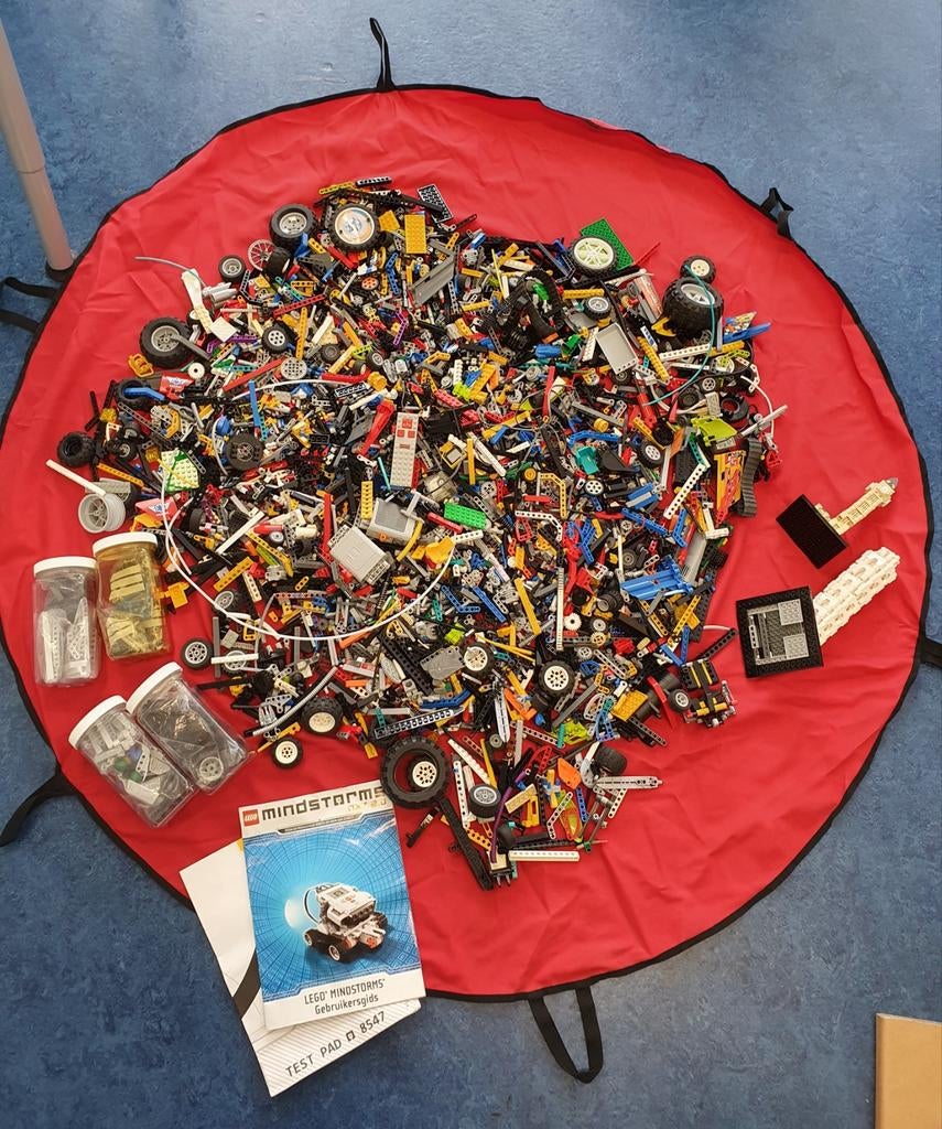 Zak vol met Lego Technik en Architecture alles in 1 koop, Ophalen of Verzenden, Gebruikt, Lego
