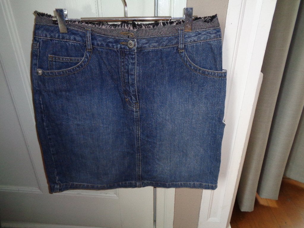 McGREGOR spijkerrokje:mt 40, Kleding | Dames, Rokken, Maat 38/40 (M), McGregor, Blauw, Ophalen of Verzenden