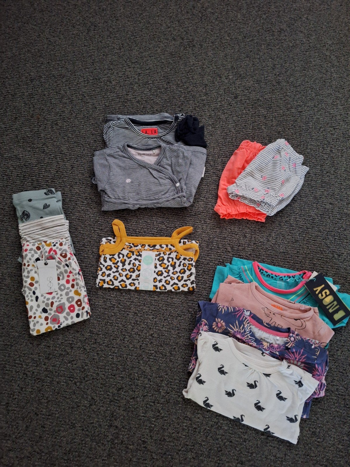 Meisjeskleding pakket maat 62 - Nieuw!, Kinderen en Baby's, Babykleding | Maat 62, Ophalen of Verzenden, Nieuw, Meisje, Setje