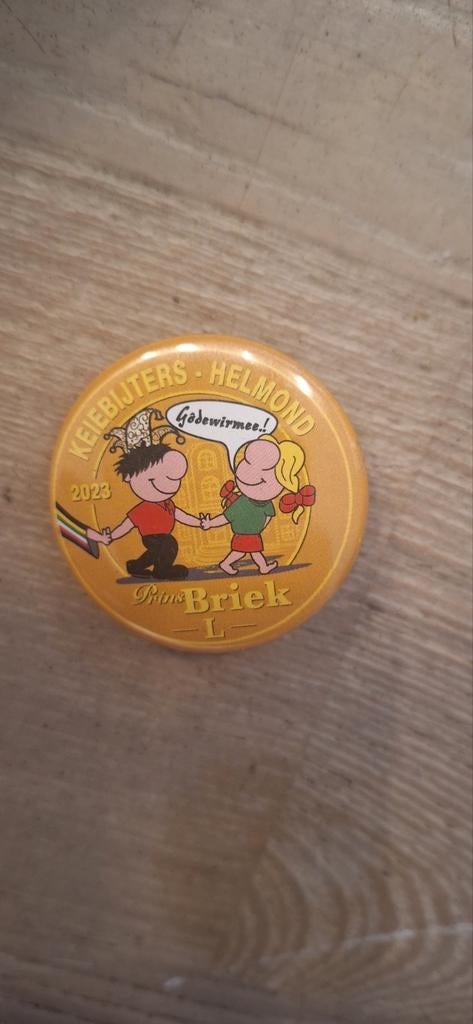 Keiebijters Helmond Button carnaval 2023 (26226), ., Ophalen of Verzenden, Zo goed als nieuw, .