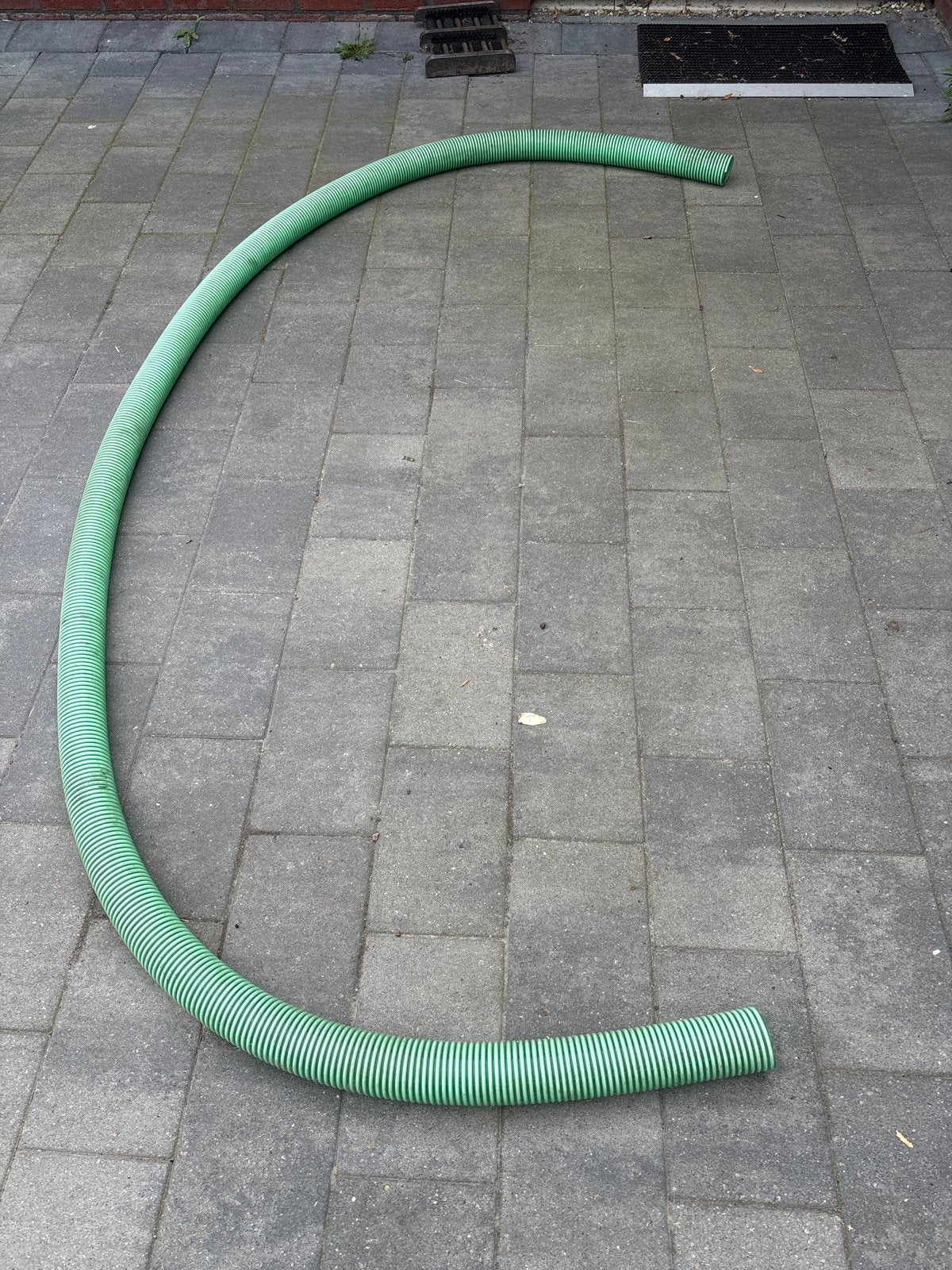 Groene flexibele zuigslang 63 mm inwendig, Ophalen, Gebruikt, Overige typen