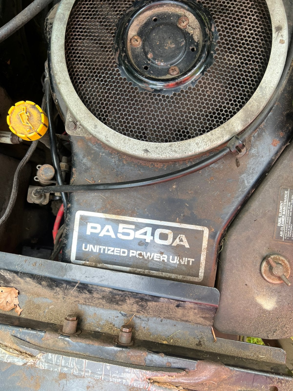 Te koop gevraagd F525 grasmachine Kawasaki 15pk motor, Tuin en Terras, Zitmaaiers, Ophalen, Gebruikt