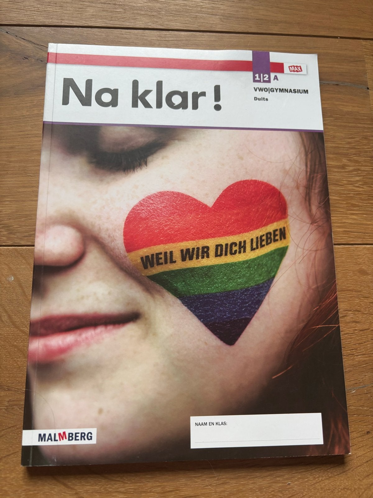 Na klar! 1/2 A VWO/Gymnasium Duits Malmberg, Ophalen of Verzenden, Alpha, Zo goed als nieuw, WO