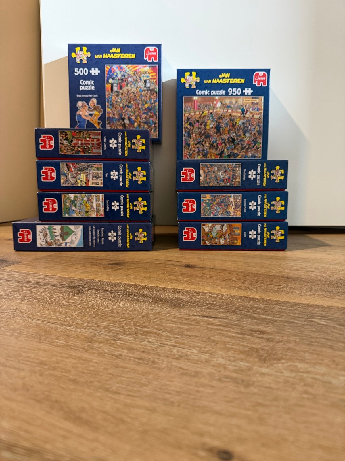Jan van Haasteren Comic Puzzels - Diverse Aantallen Stukjes, Ophalen, Meer dan 50 stukjes, Gebruikt, 6 jaar of ouder
