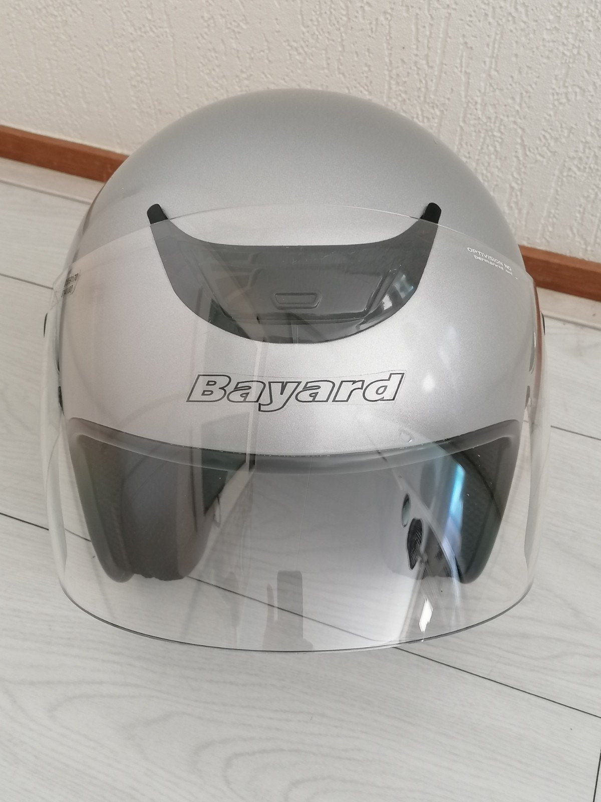 Zo goed als nieuwe Bayard jethelm met vizier - Maat S, Ophalen of Verzenden