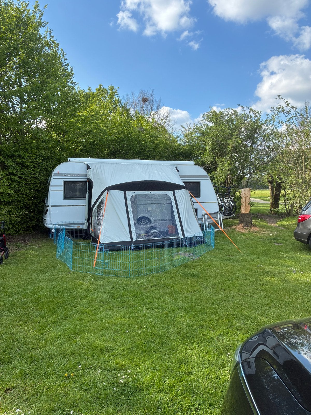 Dorema Starcamp Quik n Easy Air 325 deeltent, Ophalen, Zo goed als nieuw
