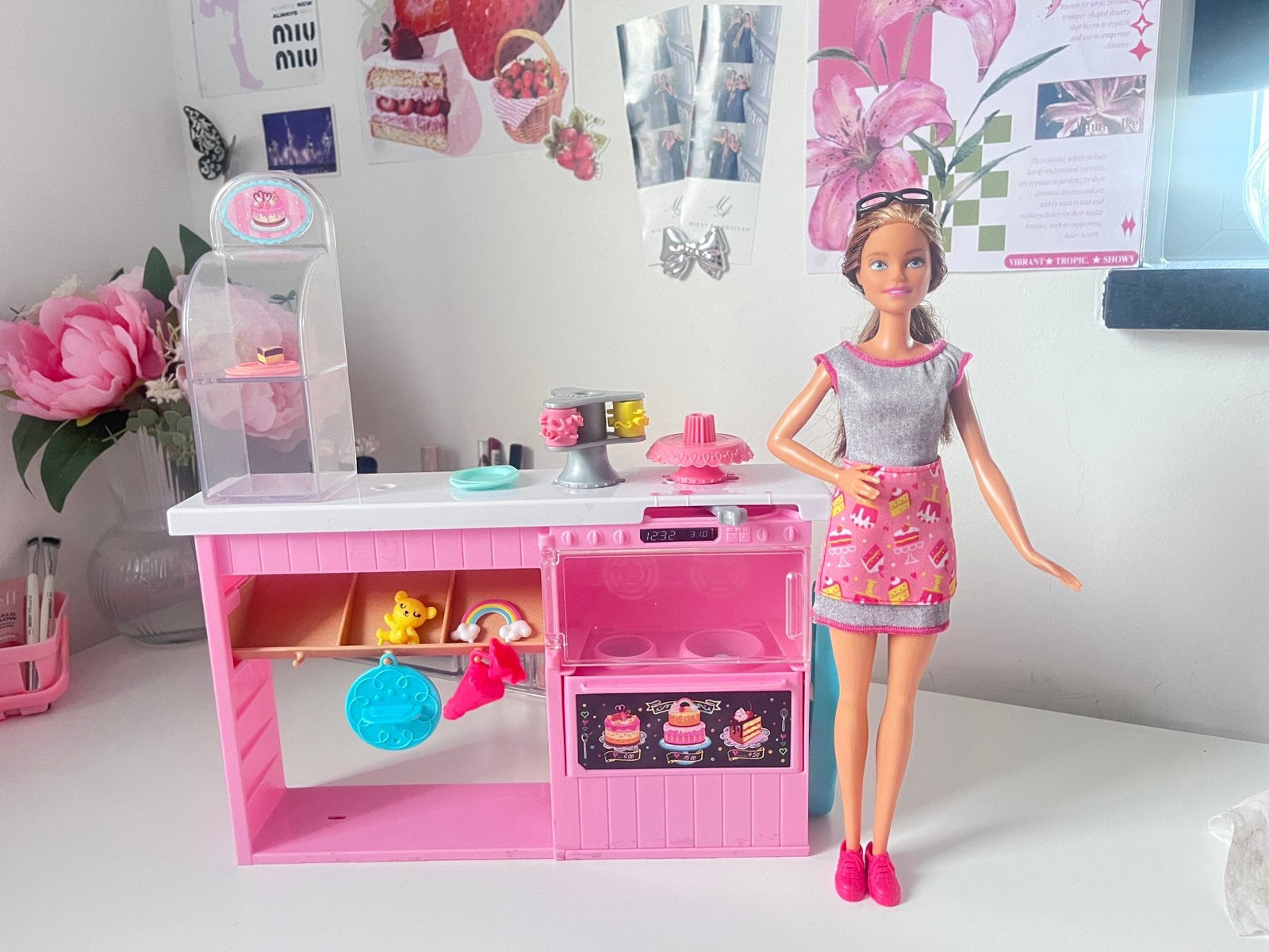 Barbie bakerij in perfecte staat!, Ophalen of Verzenden, Zo goed als nieuw