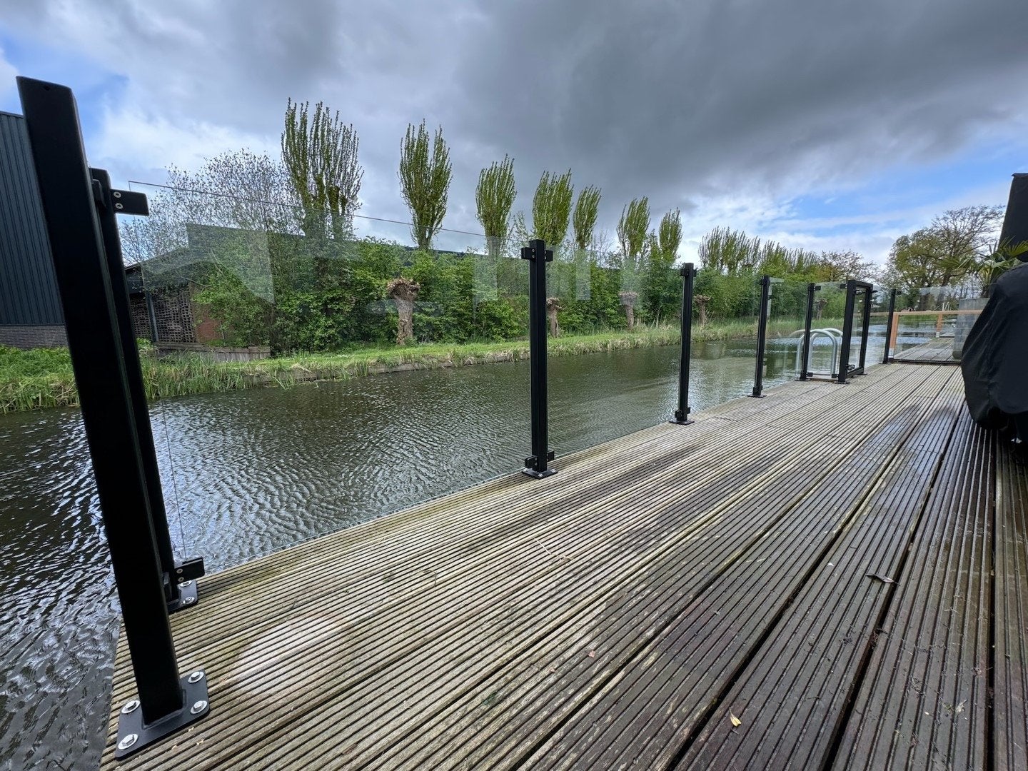Glasbalustrades | Standaard & Maatwerk, Tuin en Terras, Tuinhekken en Hekwerk, Met poort, Overige typen, Ophalen of Verzenden