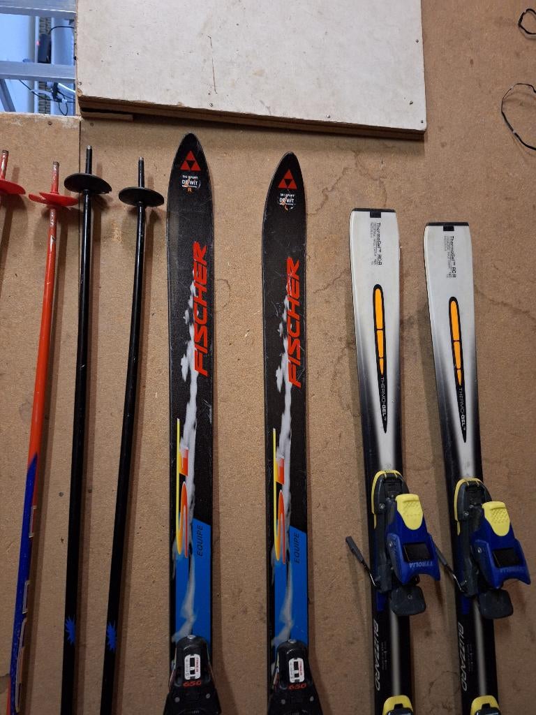 Ski fischer en blizzard, 160 tot 180 cm, Ophalen of Verzenden, Ski's, Fischer