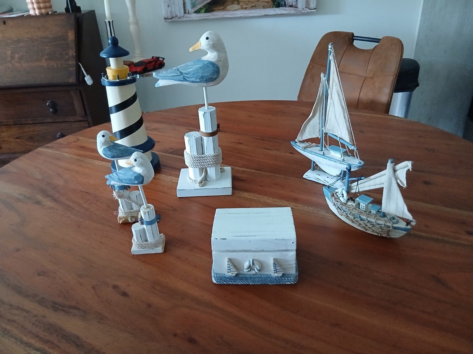 beeldjes bootjes vogels, Verzamelen, Ophalen of Verzenden
