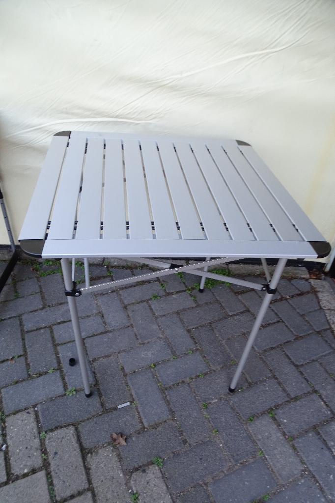 Aluminium campingtafel, lichtgewicht, Caravans en Kamperen, Ophalen of Verzenden, Zo goed als nieuw, Campingtafel