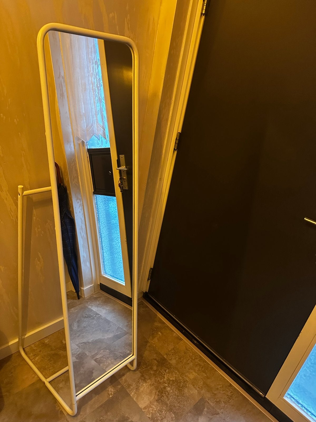 IKEA staande spiegel (48x160 cm), Ophalen, Minder dan 50 cm, Gebruikt, 150 tot 200 cm
