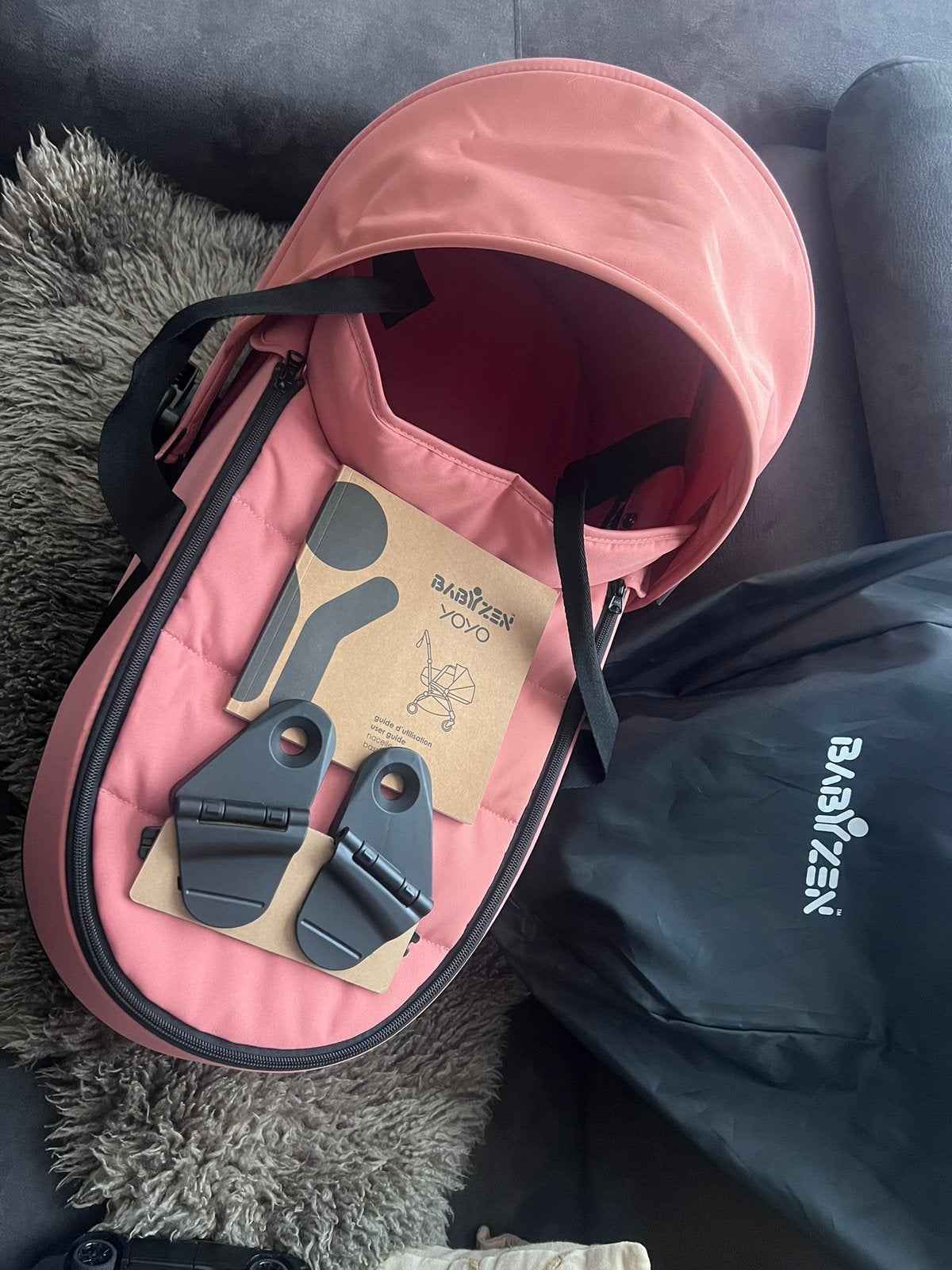 Stokke Babyzen YOYO reiswieg in kleur ginger, Kinderen en Baby's, Kinderwagens en Combinaties, Ophalen, Nieuw, Overige merken