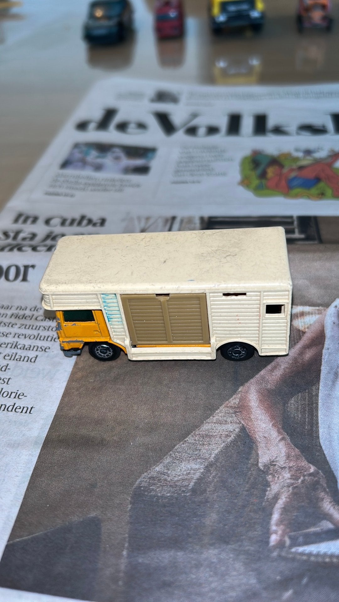 Matchbox Lesney Superfast Bedford Horse Box 1:87, Verzenden, Gebruikt, Bus of Vrachtwagen, Matchbox