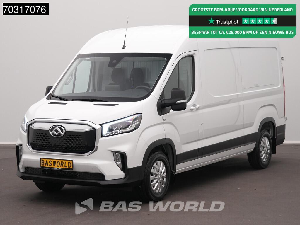 Maxus eDeliver 9 Elektrisch WLTP 256km Stad 52kWh L3H2 204pk, Auto's, Automaat, Stof, LED verlichting, Maxus