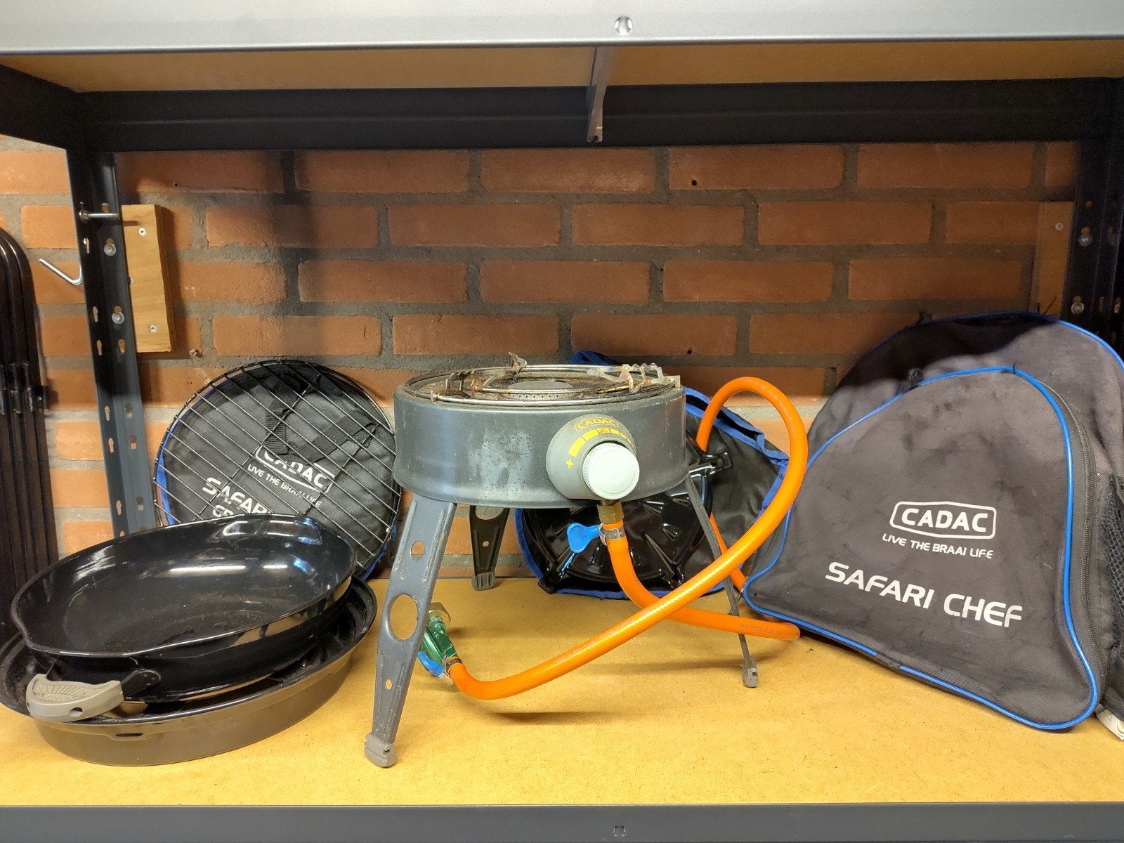 Cadac safari chef 1 incl. gasslang, Ophalen, Gebruikt, Cadac