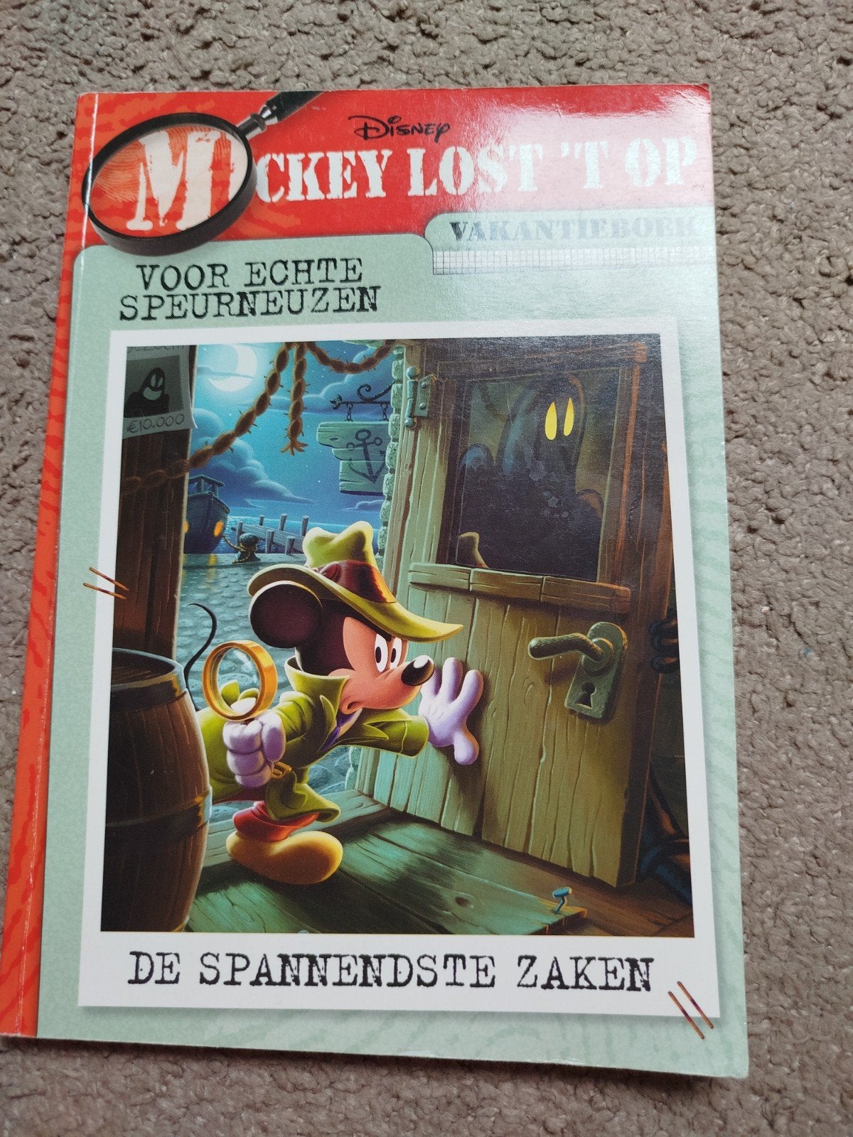 Mickey Lost 't Op Vakantieboek 2022 - Onbeschreven, Fictie algemeen, Ophalen of Verzenden, Zo goed als nieuw, Disney