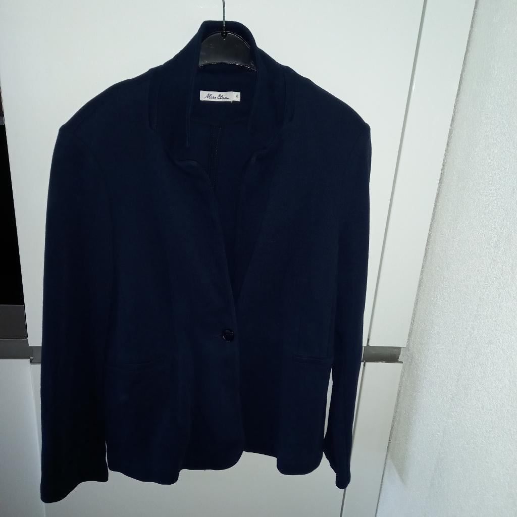 Miss Etam donkerblauw colbert maat XL., Blauw, Maat 46/48 (XL) of groter, Ophalen of Verzenden, Miss Etam
