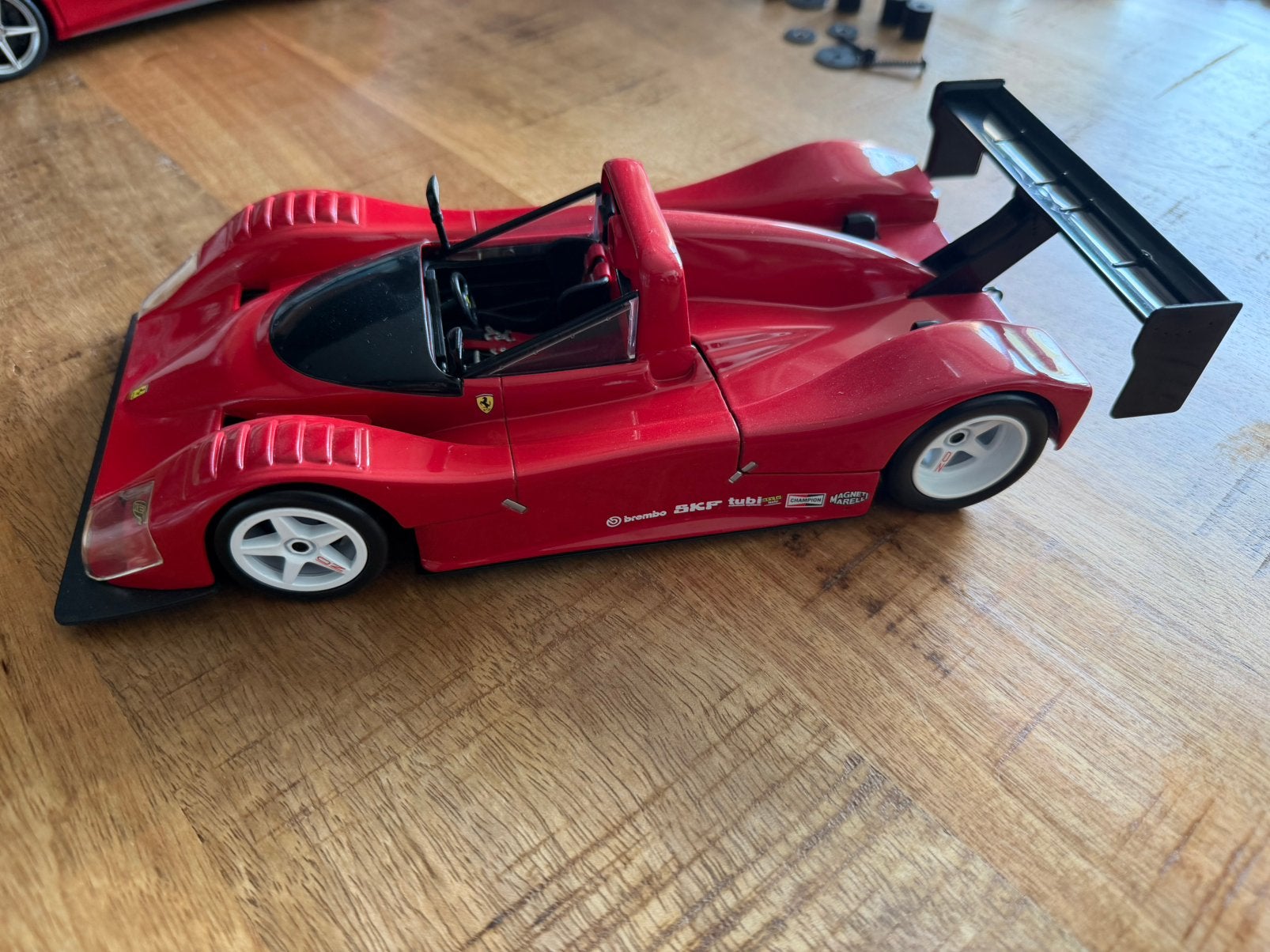 Ferrari 333SP 1:18 Hotwheels, Ophalen of Verzenden, Zo goed als nieuw, Hot Wheels