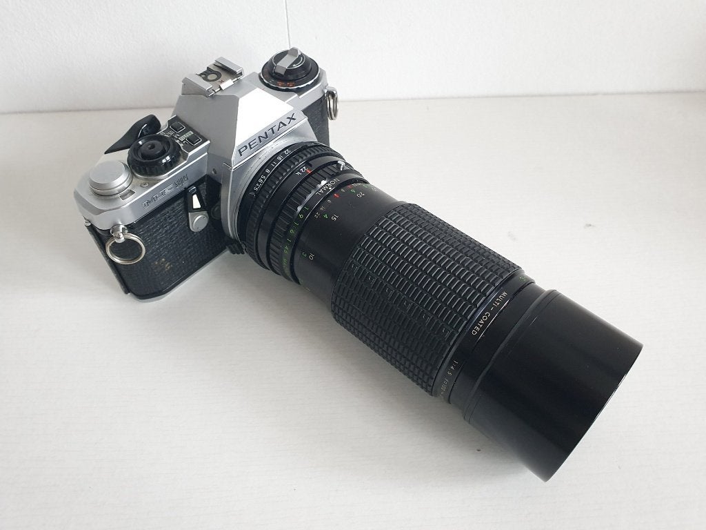 Sigma lens Zoom-K (Pentax) 100-200mm en macro, Ophalen of Verzenden, Gebruikt, Telelens, Macrofunctie