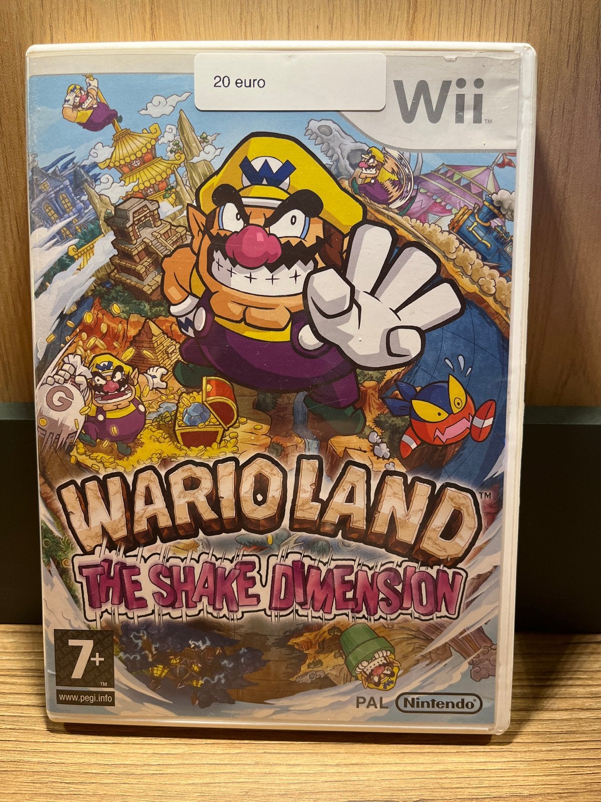 Wario Land: The Shake Dimension - Wii (Zo goed als nieuw), Spelcomputers en Games, 1 speler, Ophalen of Verzenden, Zo goed als nieuw
