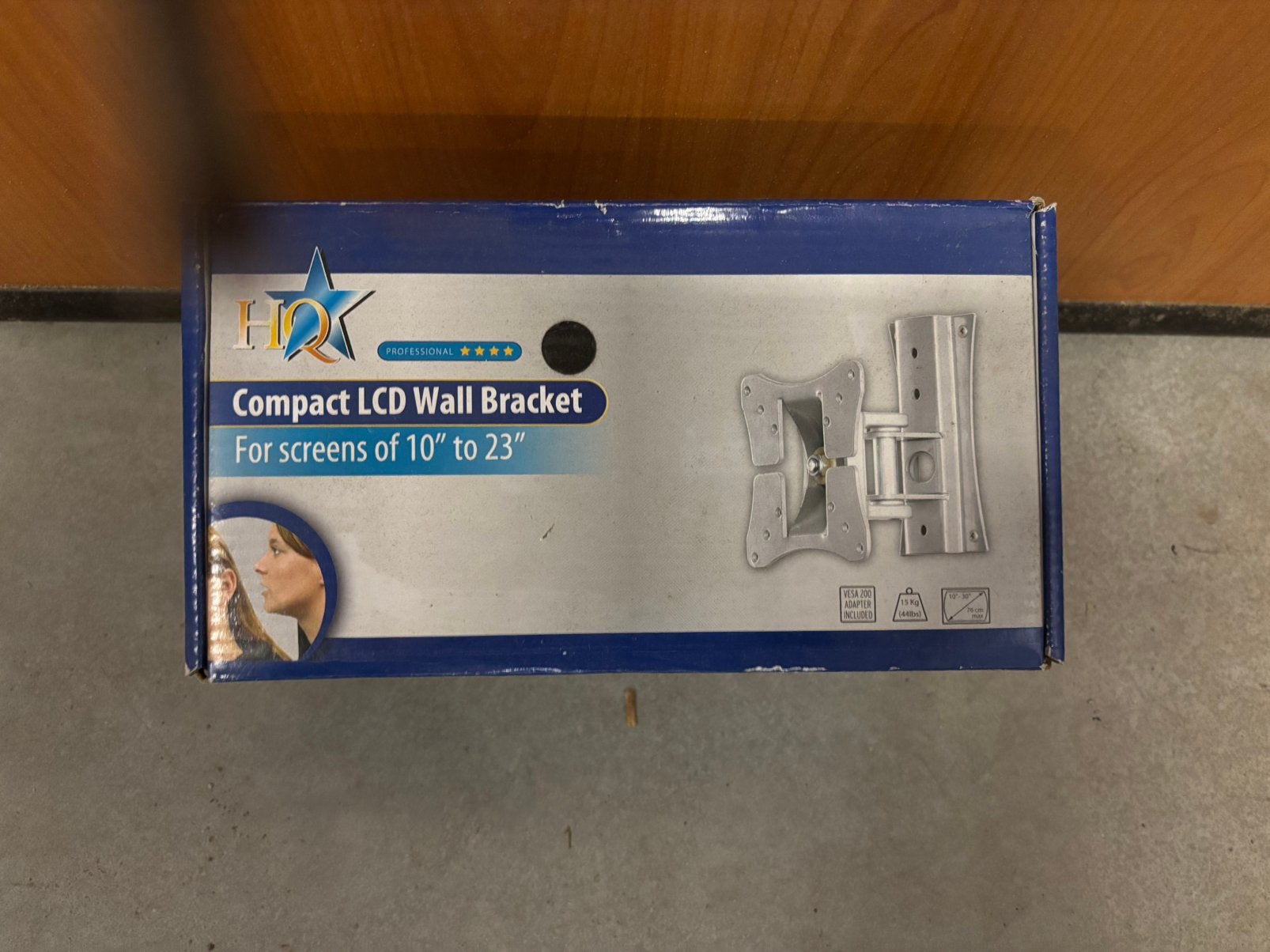 Compacte LCD TV Muurbeugel voor schermen van 10" tot 23", Ophalen, Nieuw
