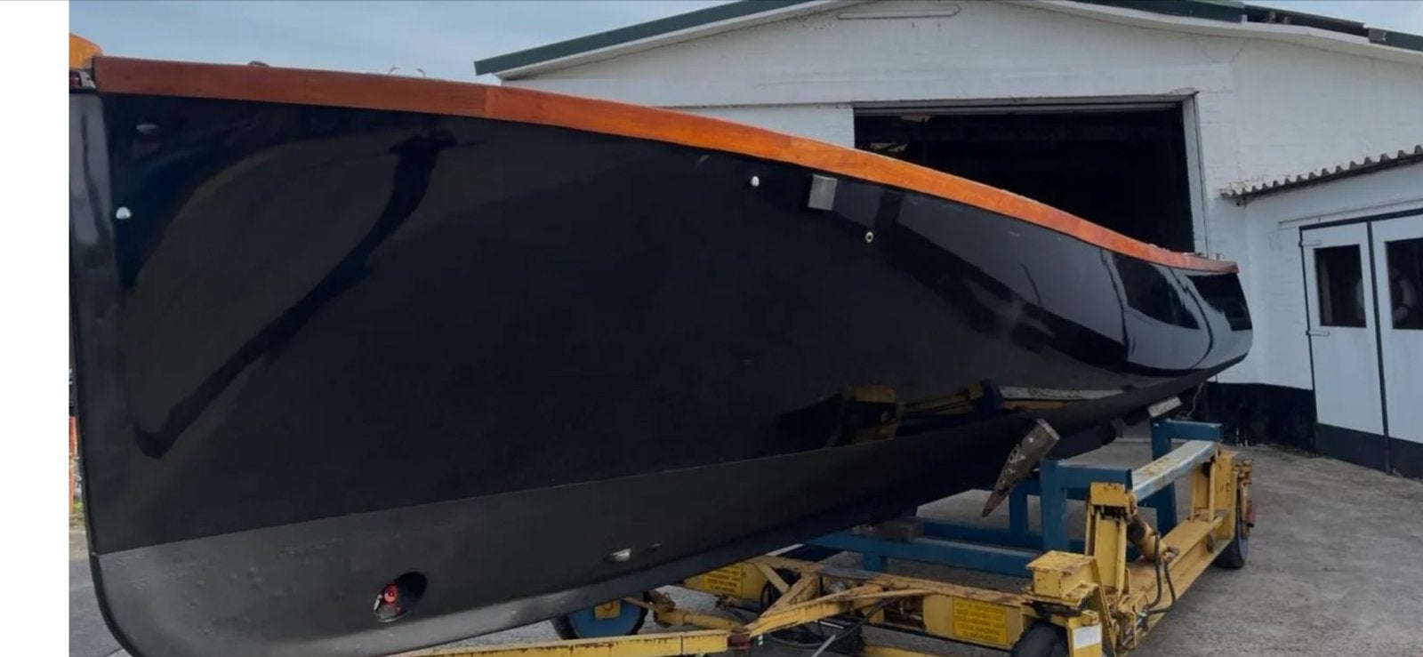 Mal van sloep barkas classic 850 x 265 x, Sloep, Ophalen of Verzenden, Gebruikt, Polyester