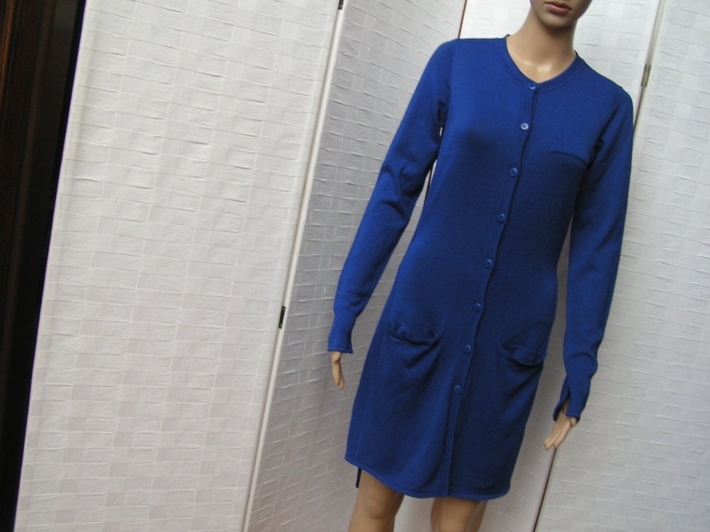 CLAUDIA STRATER vest,Mt 36 als nieuw, Tweedehands, Blauw, Tweedehands, Ophalen of Verzenden