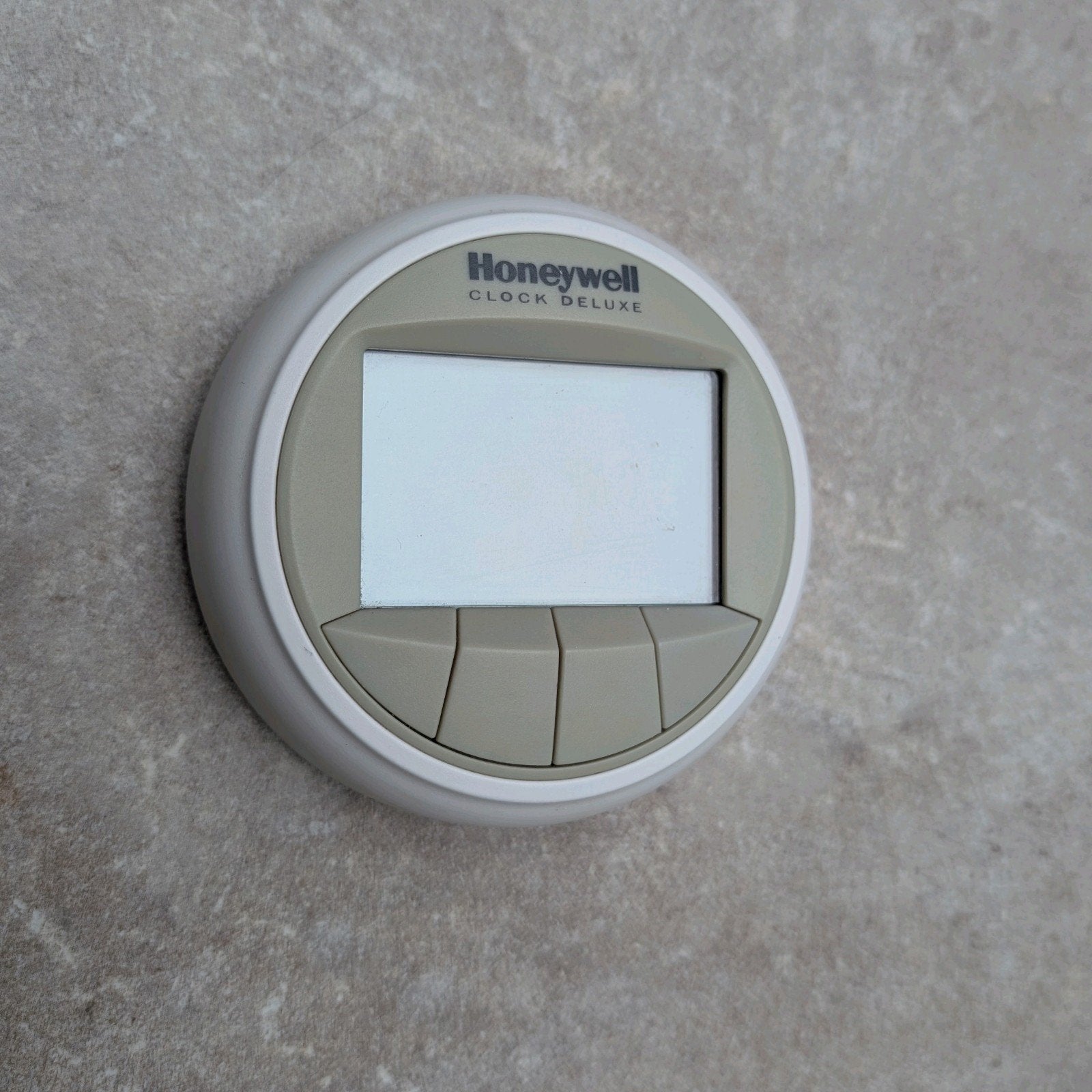 Honeywell Round Clock Deluxe thermostaat, Ophalen of Verzenden, Gebruikt
