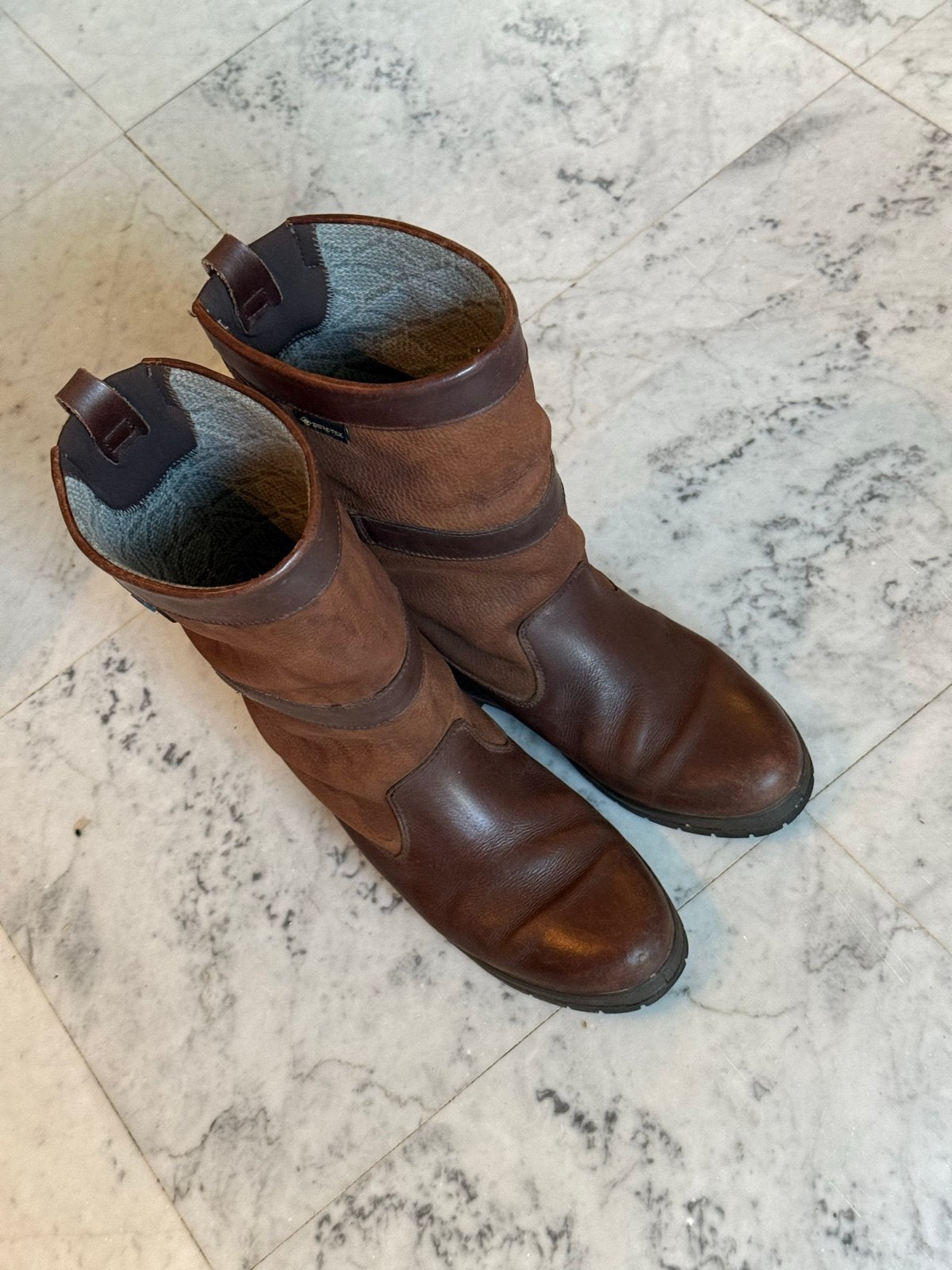 Dubarry Bruine leren laarzen  maat 43- Zo goed als nieuw, Bruin, Boots, Ophalen of Verzenden, Zo goed als nieuw