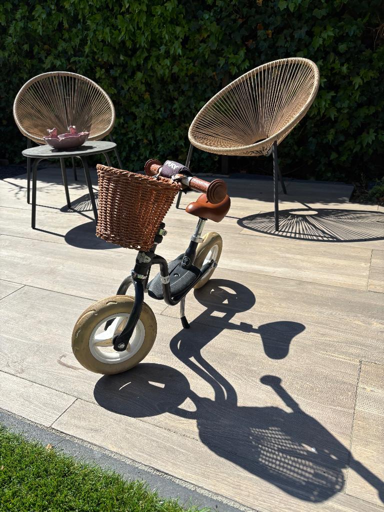 Puky loopfiets 2+ grijs met mandje | topkwaliteit, Ophalen, Gebruikt, Loopfiets