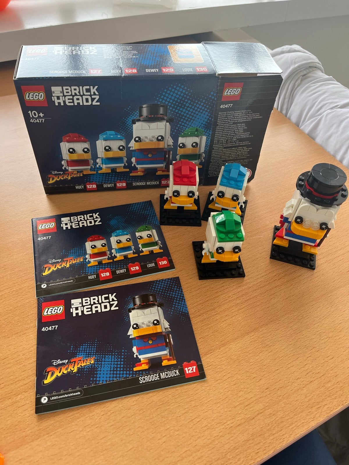 Lego BrickHeadz 40477 DuckTales - Dagobert Duck & Neefjes, Ophalen of Verzenden, Gebruikt, Lego
