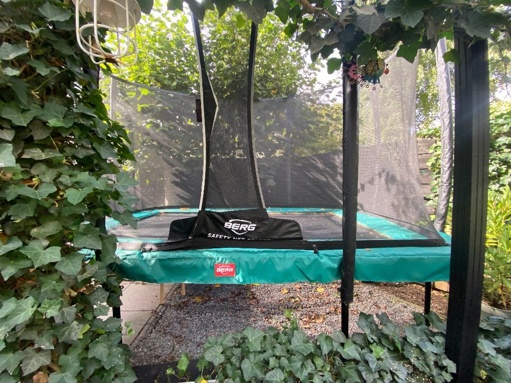 BERG Trampoline Ultim Champion, Ophalen, Gebruikt