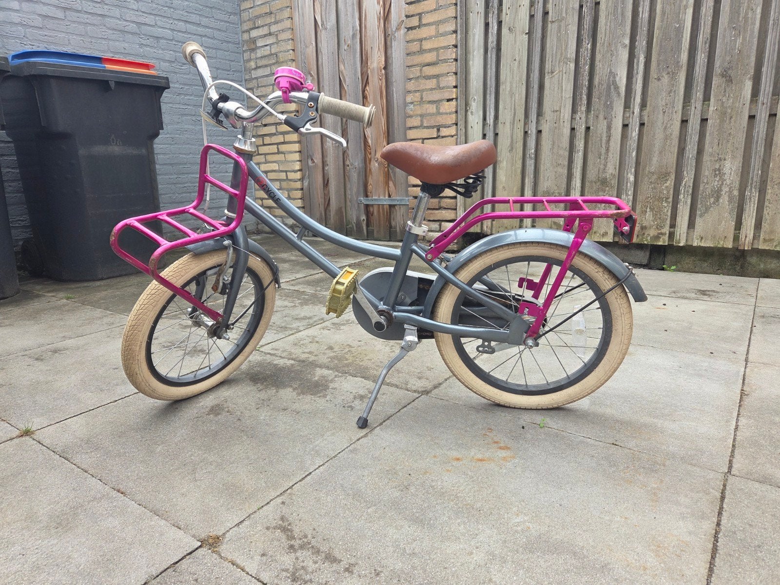 Kinderfiets 16 inch, Ophalen, Terugtraprem, Onbekend, 16 tot 20 inch