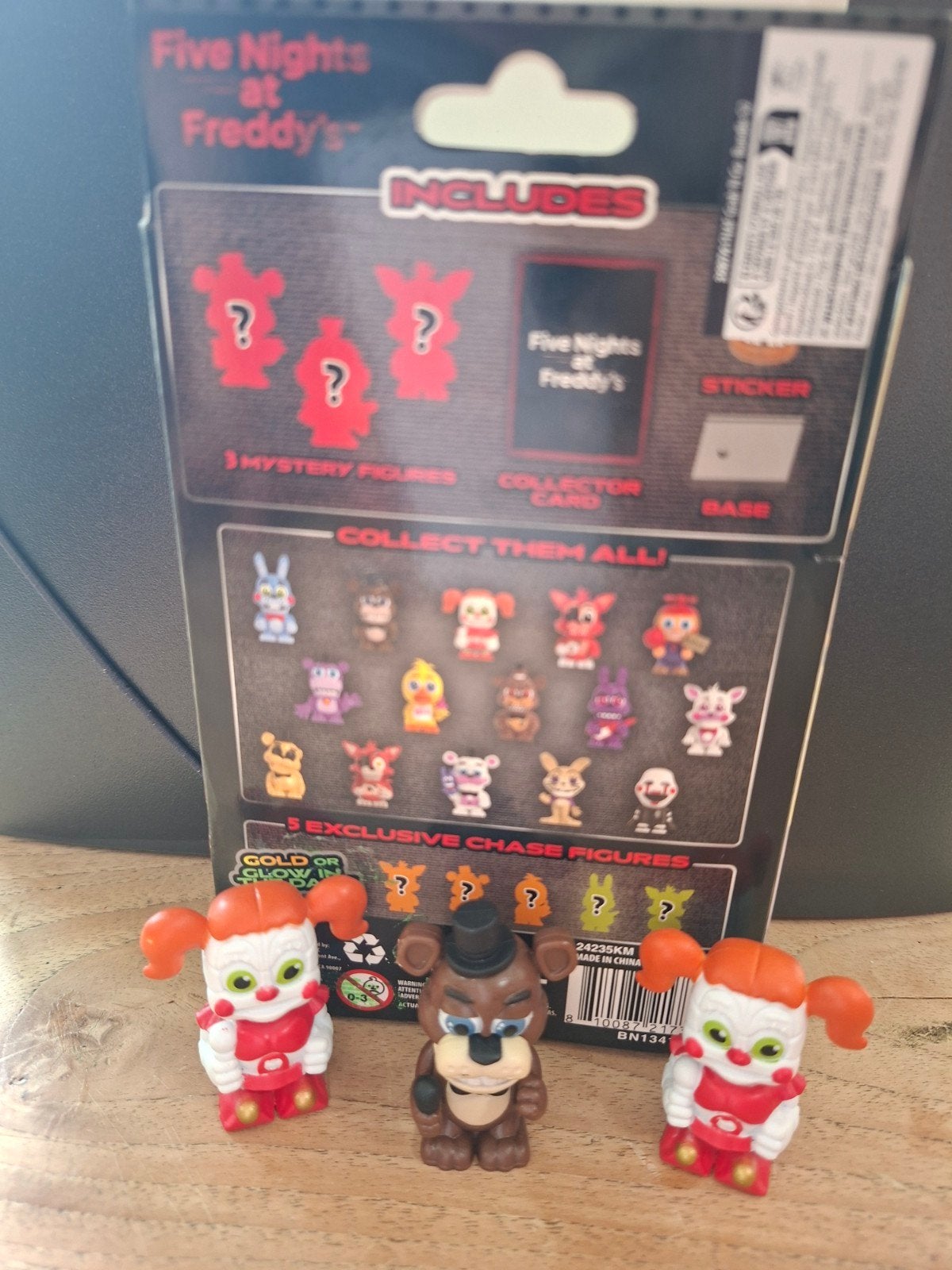 Five Nights at Freddy's figuurtje - Baby en Freddy (dubbel), Ophalen of Verzenden, Zo goed als nieuw