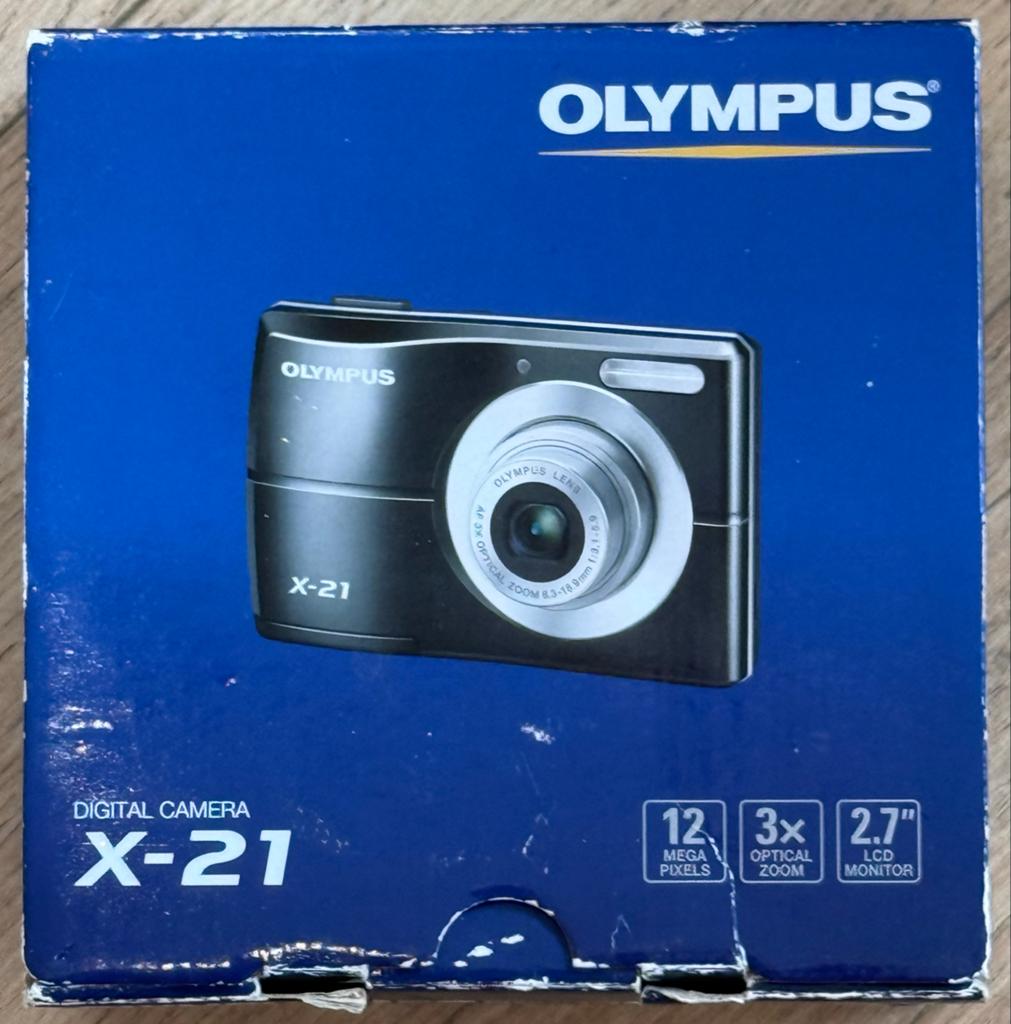 Olympus X-21 Compact Camera, 12 Megapixel, Olympus, Compact, Ophalen of Verzenden