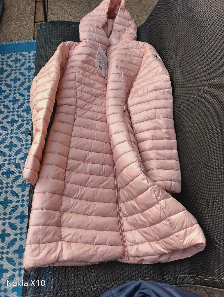 Zalm kleurige jas, Kleding | Dames, Jassen | Winter, Moncler, Nieuw, Ophalen of Verzenden, Roze