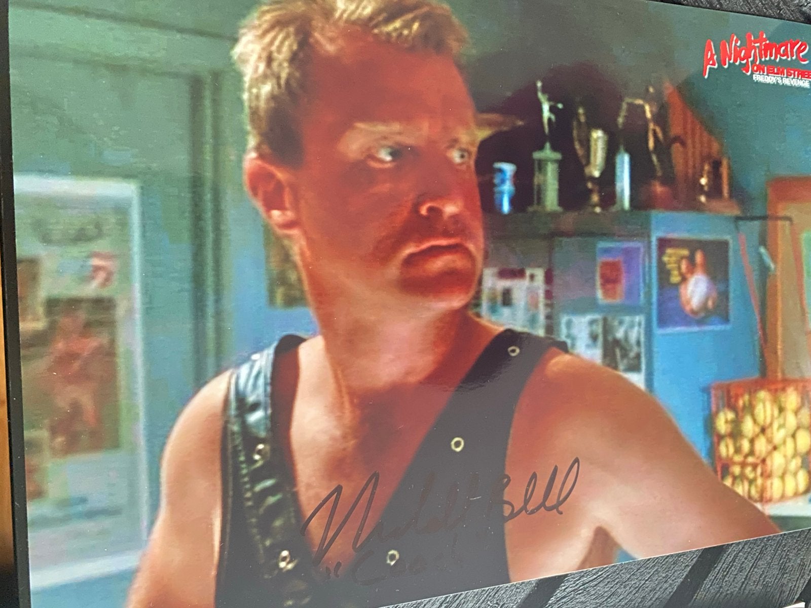 Filmster handtekening nightmare onnelmstreet, Ophalen of Verzenden, Zo goed als nieuw, Foto of Kaart