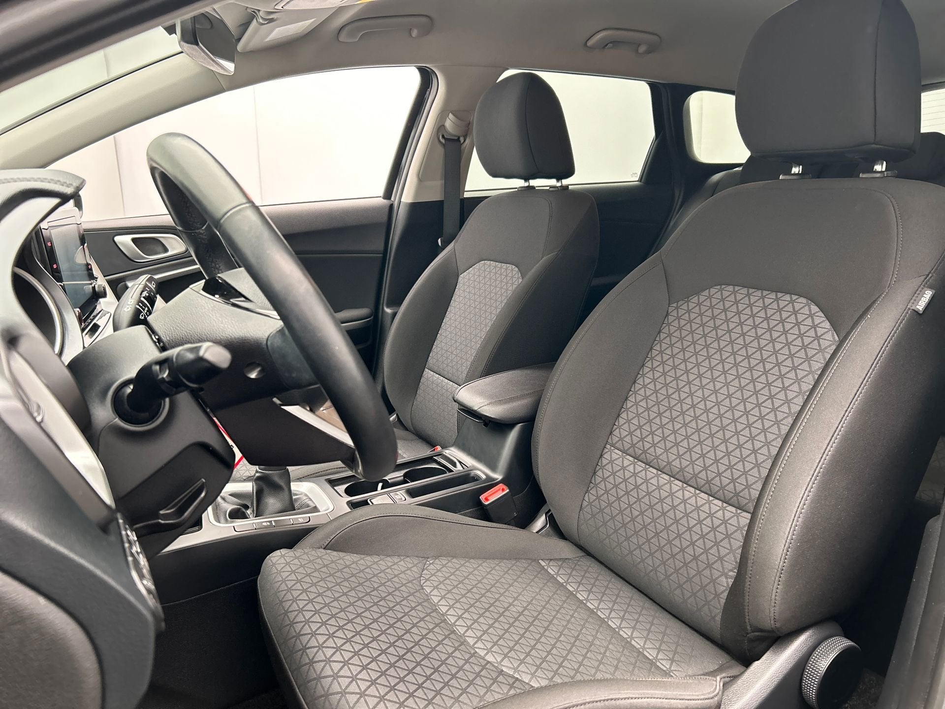 Kia Ceed Sportswagon 1.0 T-GDi DynamicLine Apple-Carplay Gro, Auto's, Voorwielaandrijving, Stof, Gebruikt, 100 pk