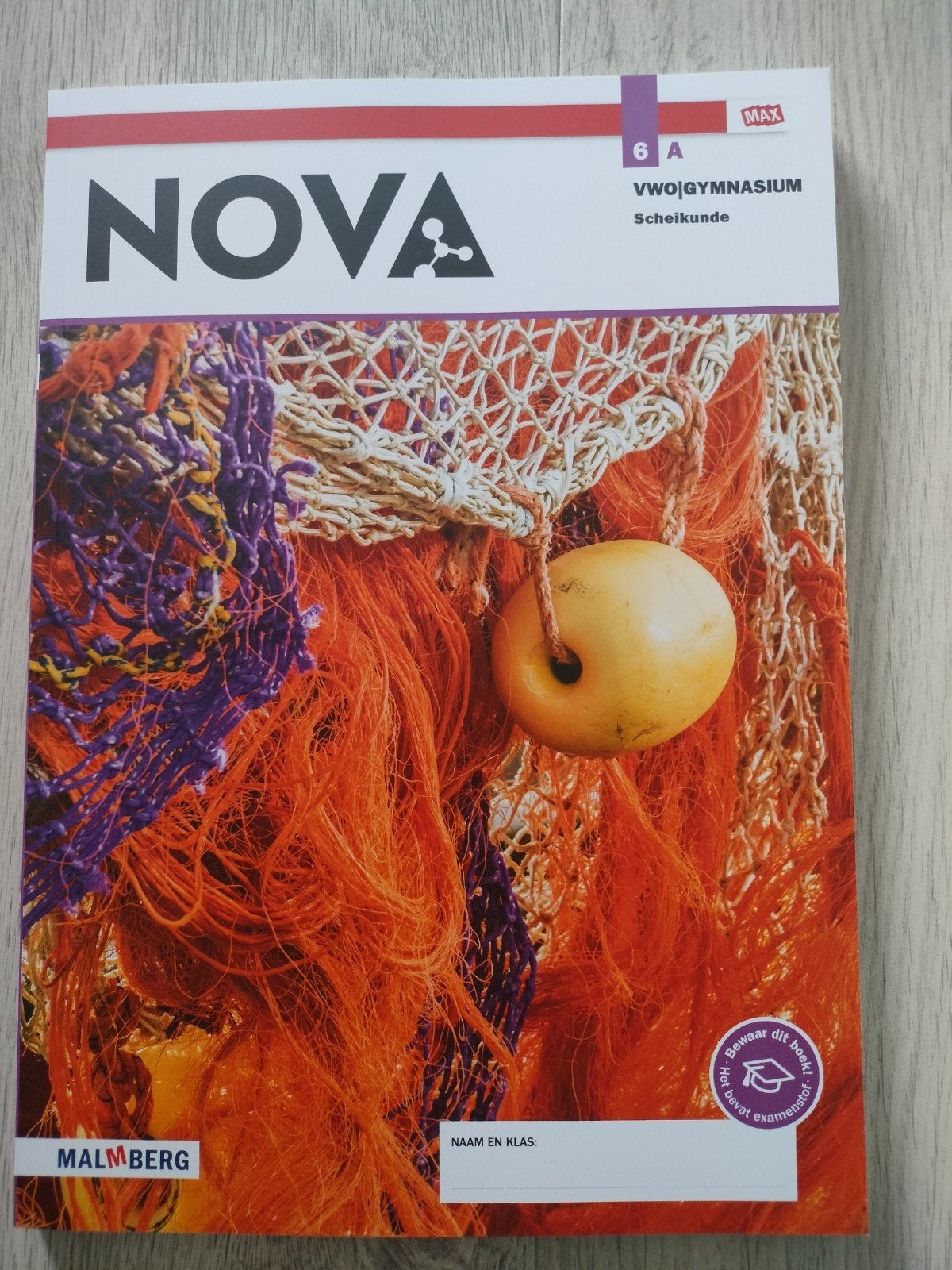 Nova Scheikunde - MAX - leeropdrachtenboek A 6 vwo/gymnasium, Ophalen of Verzenden, Zo goed als nieuw, Overige niveaus, Nederlands