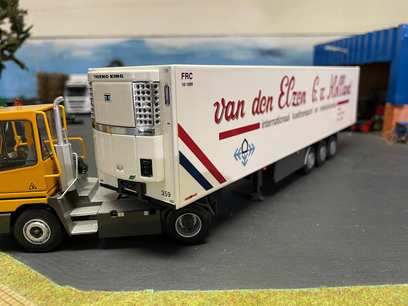 WSI koeltrailer, Ophalen of Verzenden, Zo goed als nieuw, Bus of Vrachtwagen, Wsi