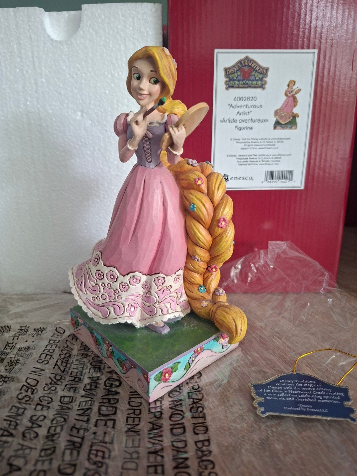 Disney Traditions Rapunzel "Adventurous Artist" beeldje, Ophalen of Verzenden