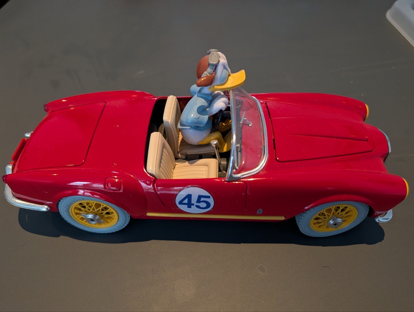 Donald Duck Lancia B24 Spider (Gusso) modelauto, Ophalen of Verzenden, Overige typen