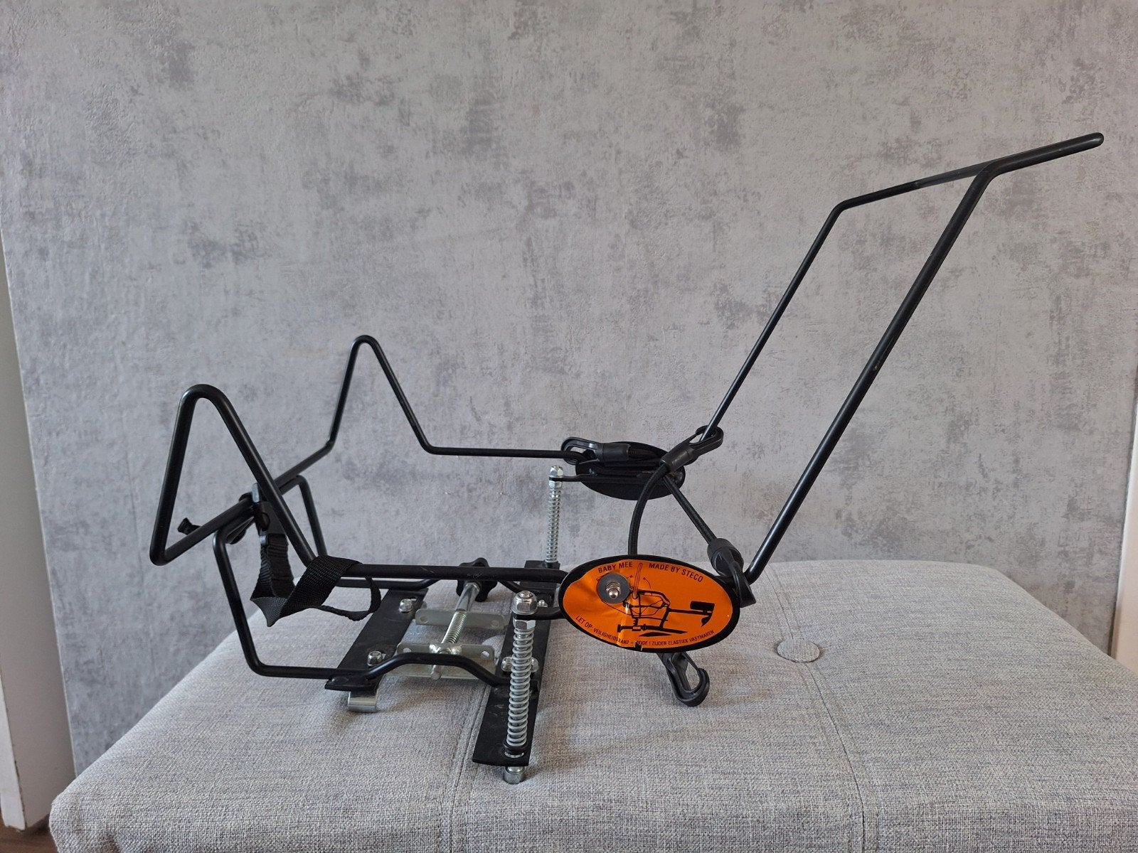 STECO BABY MEE Maxi cosi houder voor achter op de fiets, Ophalen of Verzenden, Zo goed als nieuw, Steco Baby-Mee
