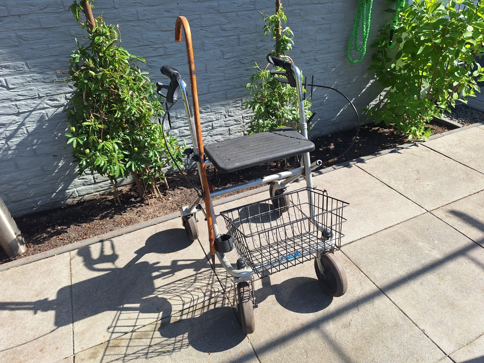 Rollator, Ophalen, Gebruikt