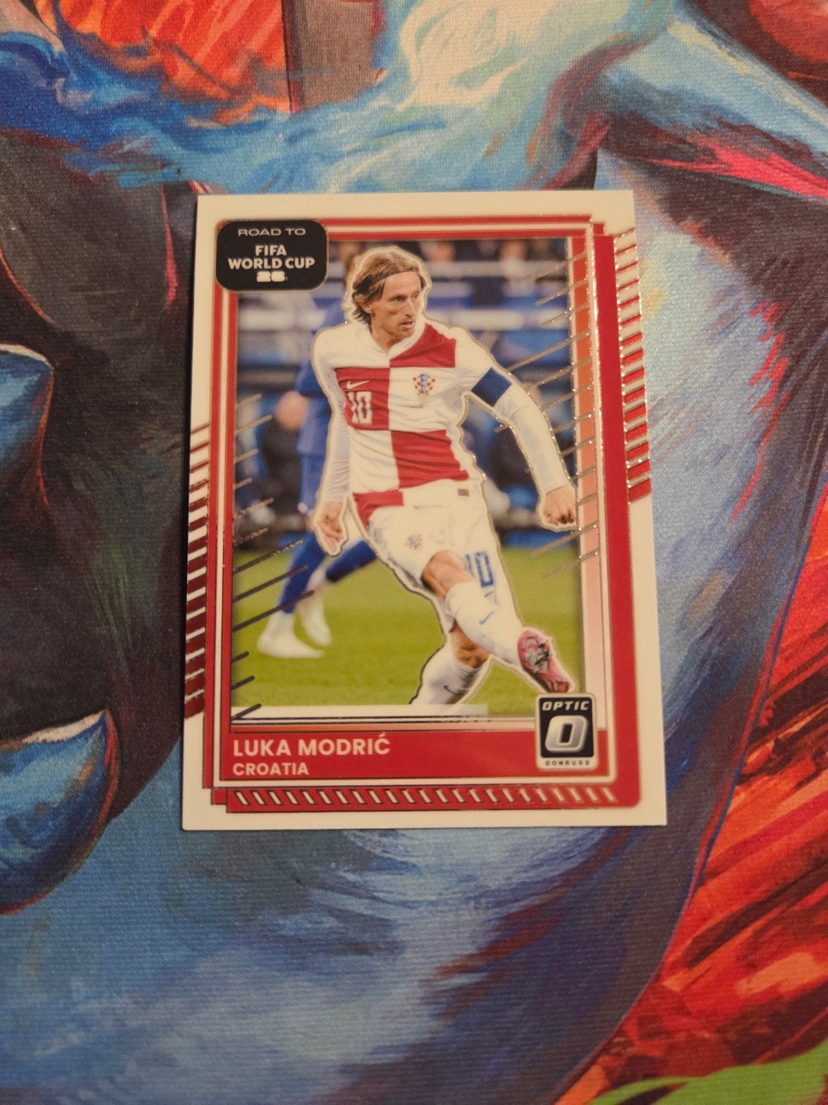 Luka Modric Panini Road to FIFA World Cup 2026 kaart, Ophalen of Verzenden